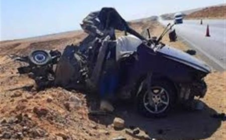 إصابة 5 أشخاص بينهم أطفال فى تصادم سيارتين بمطروح