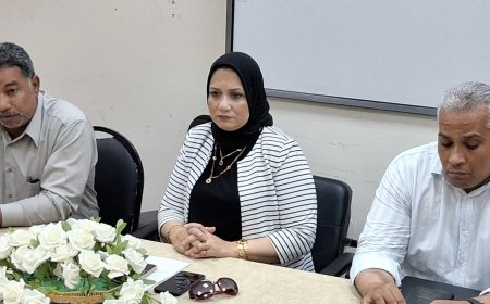  وكيل وزارة مدير تعليم مطروح تجتمع مع مديري الإدارات التعليمية 