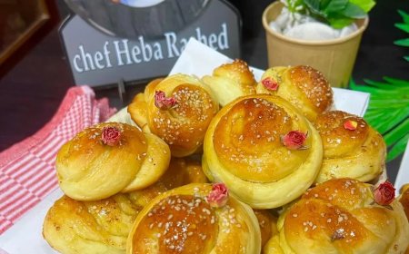 بريوش للمدارس بطريقة  الشيف هبه راشد