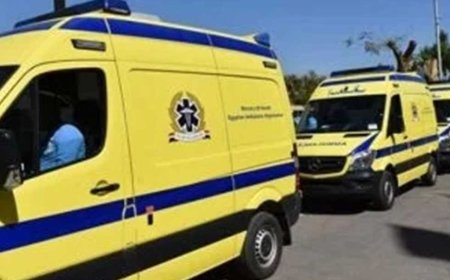 إصابة 5 أشخاص في تصادم ملاكي وتوك توك ببني سويف