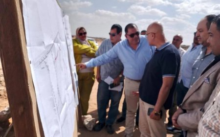 الشروق تواصل طريق التنمية.. زيارة مسؤول هيئة المجتمعات للمدينة