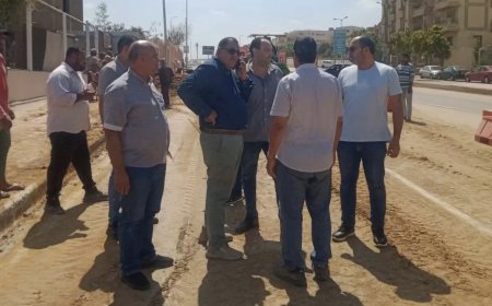 الشروق تودع الزحام بخطة شاملة لتطوير الطرق والأرصفة