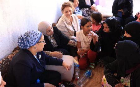 خلال زيارتها لمحافظة جنوب سيناء: المستشارة أمل عمار تلتقي بسيدات وادي منحر الناقة