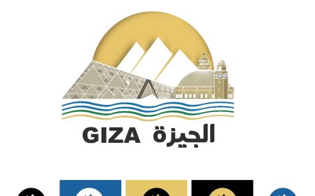 بالتزامن مع قرب افتتاح المتحف الكبير.. محافظة الجيزة تطلق شعار الهوية البصرية الجديد