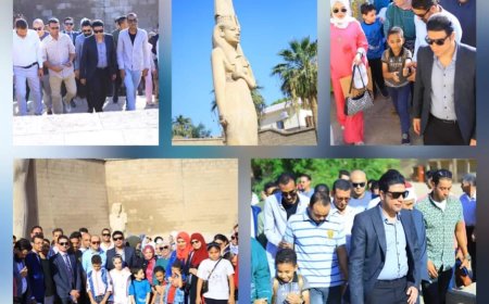 جولة شبابية لتعزيز الوعي السياحي بسوهاج في اليوم العالمي للسياحة