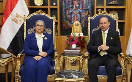 خلال زيارتها لمحافظة الدقهلية:  المستشارة أمل عمار تبحث سبل التعاون مع جامعة المنصورة لخدمة قضايا المرأة