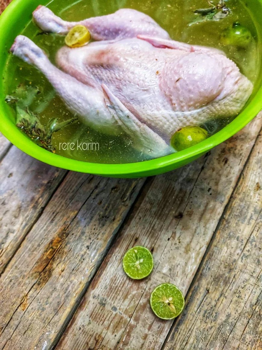 سر طراوة ونكهة الطيور فى محلول النقع