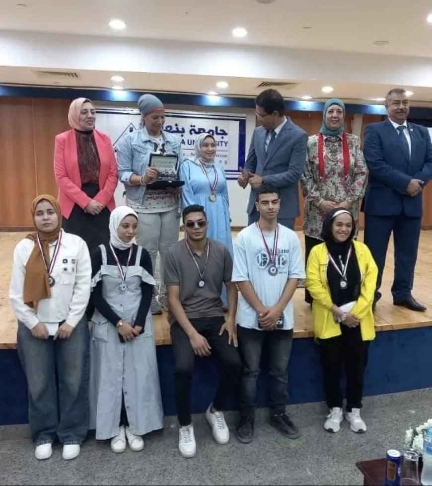 جامعة مدينة السادات تخطف 6  ميداليات في المهرجان الرياضي لذوي الهمم بجامعة بنها
