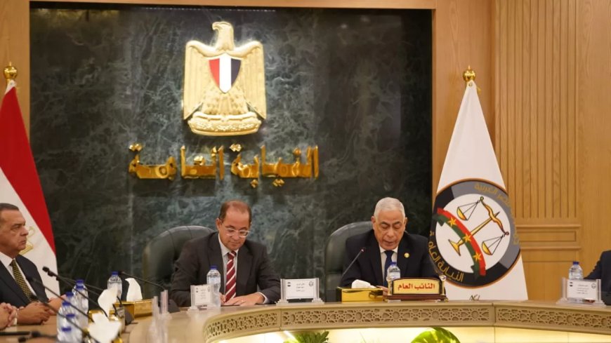النائب العام يستقبل «كجوك» في إطار تعزيز الشراكة المؤسسية بين النيابة العامة و«المالية»