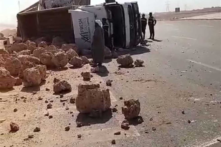 إصابة 5 أشخاص في انقلاب سيارة بالقليوبية
