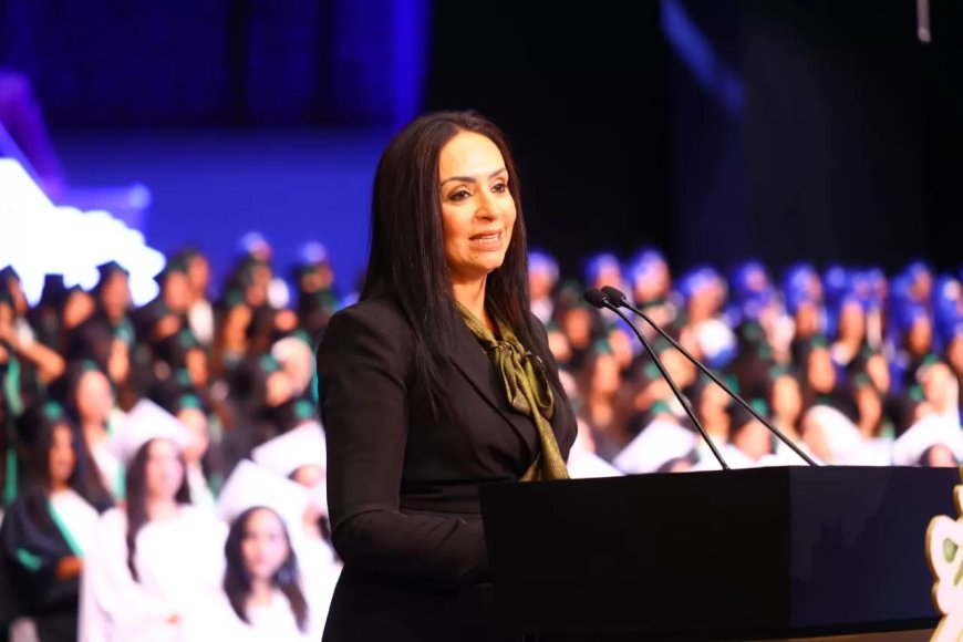 وزيرة التضامن تشهد احتفالية تخرج طالبات كلية رمسيس للبنات