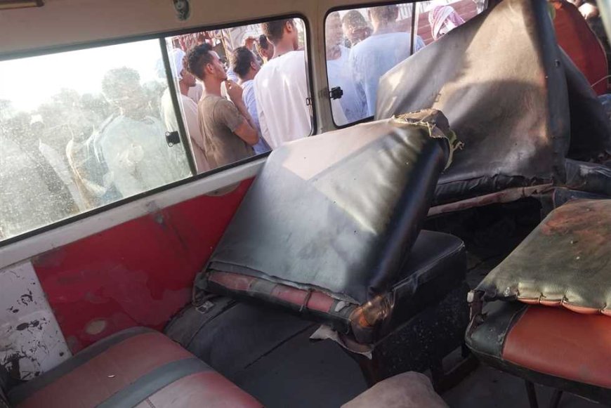 16مصابًا.. أسماء المصابين في حادث تصادم ميكروباص ونقل على طريق «إدفو _ مرسي علم»بأسوان