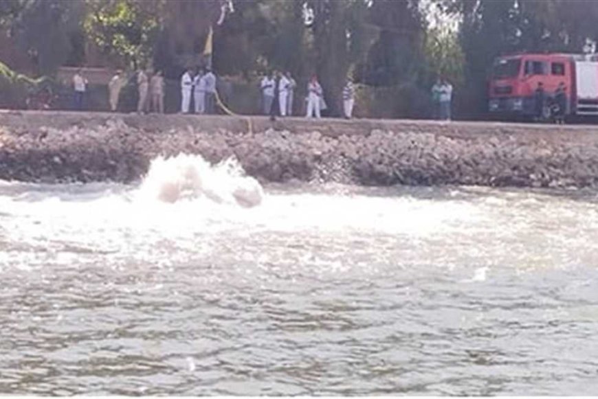 السيطرة على تسريب كسر ماسورة غاز في بحر مويس ببنها في القليوبية