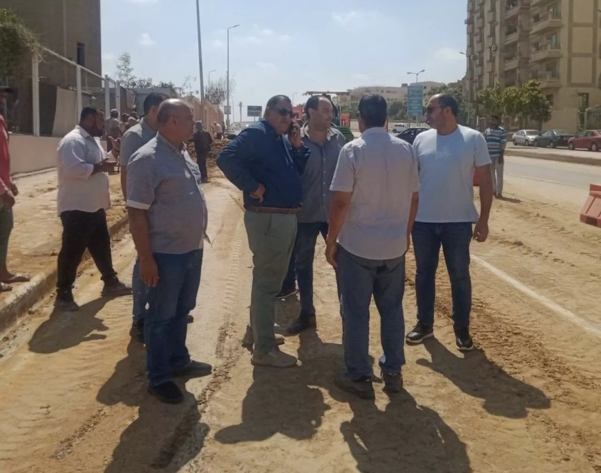 الشروق تودع الزحام بخطة شاملة لتطوير الطرق والأرصفة