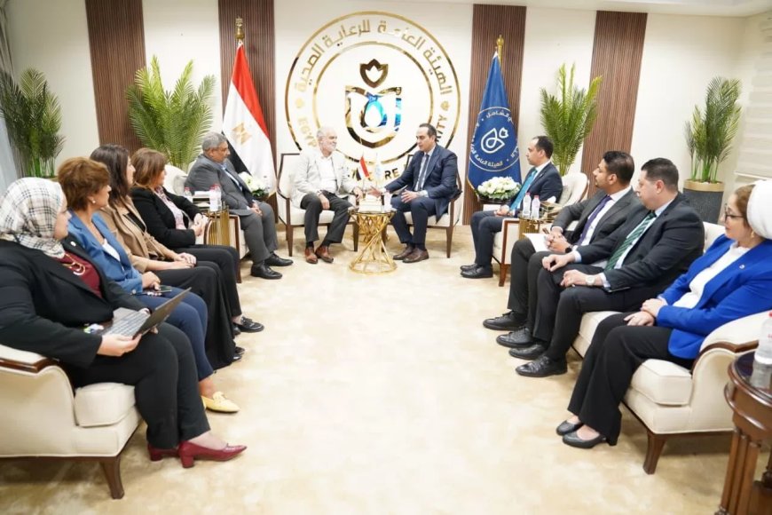 رئيس هيئة الرعاية الصحية التقي بالرئيس الإقليمي ليونيليفر شمال إفريقيا وبحثا سبل تعميق الشراكة الاستراتيجية