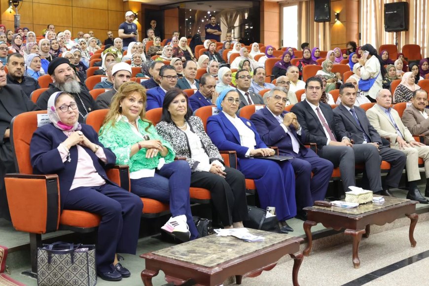 خلال زيارتها لمحافظة الدقهلية : المستشارة أمل عمار تشهد فعاليات احتفالية “معا….بالوعي نحميها