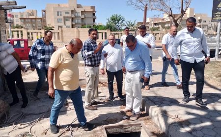 جهاز الشروق ينفذ جولات مكوكية لمتابعة أعمال الصيانة ورفع الكفاءة