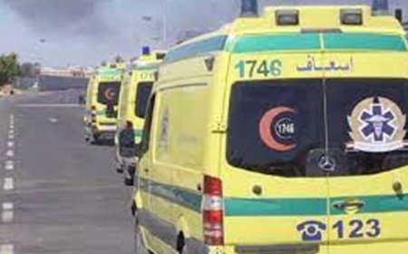 إصابة 5 أشخاص في حادث تصادم على طريق «اليوسيفية- الطلمبات» بالدقهلية