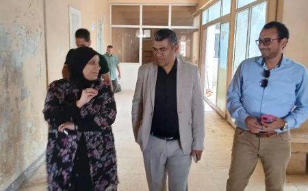 وكيل وزارة الصحة بالمنيا يتابع سير العمل بالمجلس الطبي