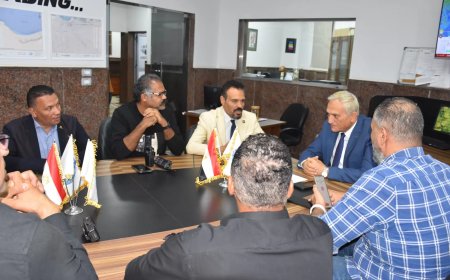مياه مطروح تنظم اصطفاف معدات الطوارئ للوقوف علي الجاهزية لاستقبال موسم الشتاء
