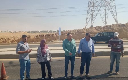 جهاز الشروق يواصل أعمال التطوير ورفع الكفاءة بالطرق والجزر التجميلية