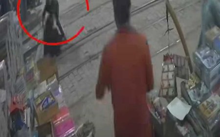 مراقب برج ينقذ سيدة من الموت تحت عجلات قطار في المنيا (فيديو)