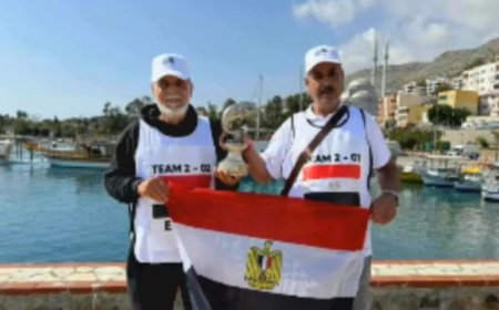 مطروح تفوز  بالمركز الثالث   في بطولة روساتوم الدولية لصيد الأسماك  بروسيا