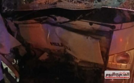 ارتفاع عدد ضحايا حادث طريق السويس إلى 7.. والتحقيقات ترجح السرعة الزائدة سببًا للتصادم