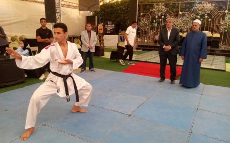 رئيس منطقة مطروح خلال تصفيات بطولة الكاراتيه: الرياضة جزء أصيل من الشخصية الأزهرية