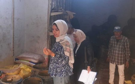ضبط 1200 لتر زيت طعام و1750 كجم طحينة مجهولة المصدر في مصنع بالقليوبية