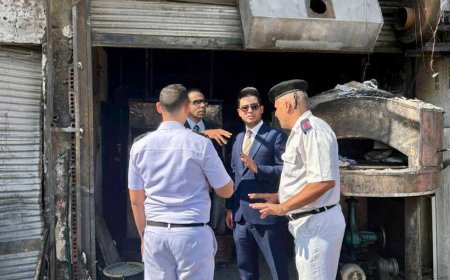 قرارات عاجلة من النيابة الإدارية بشأن حريق مخبز أسوان (تفاصيل)