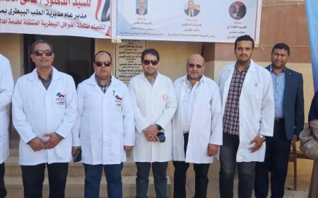 5  قوافل بيطرية  حفاظا علي الثروة الحيوانية بمدن وقري مطروح