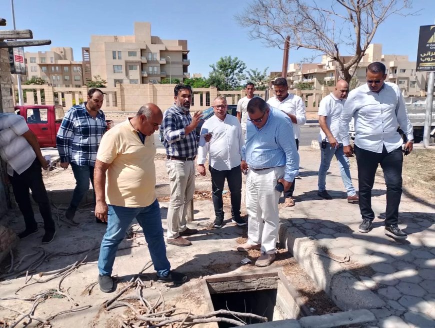 جهاز الشروق ينفذ جولات مكوكية لمتابعة أعمال الصيانة ورفع الكفاءة