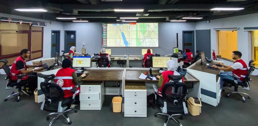 الهلال الأحمر يرفع درجة الاستعداد القصوى لمواجهة ارتفاع منسوب نهر النيل