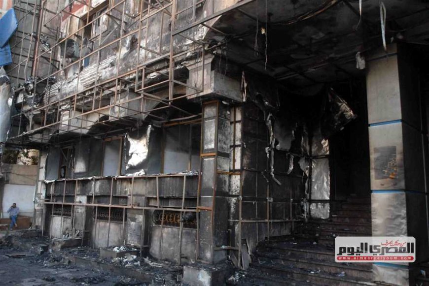 السيطرة على حريق في محل أحذية ببنها