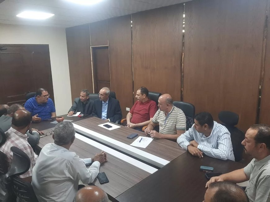جهاز الشروق يبحث تقنين أراضي الرابية ورفع نسب الإنجاز