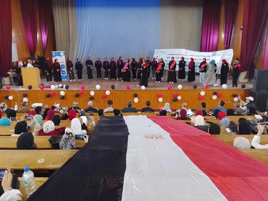 مجمع إعلام قنا يحتفل بذكرى انتصارات أكتوبر بالمعهد العالي للخدمة الاجتماعية