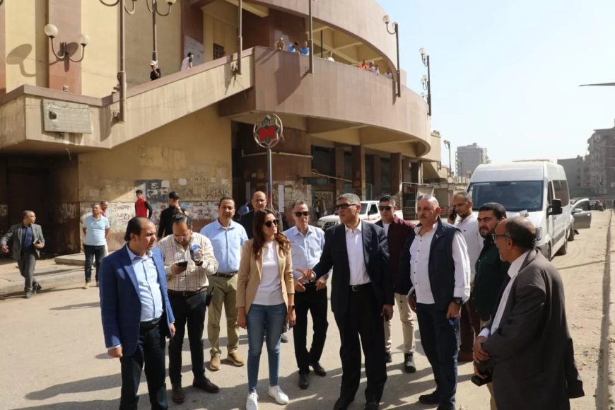 محافظ الجيزة يتفقد مشروعات جهاز رعاية وتشغيل الشباب بعدد من أحياء المحافظة