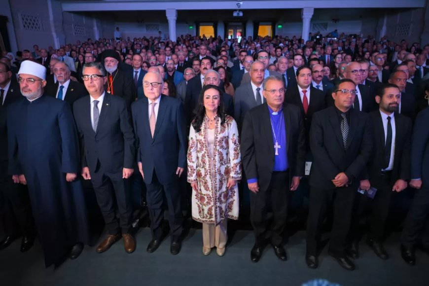 وزيرة التضامن تشهد احتفال اليوبيل الماسي للهيئة القبطية الإنجيلية نيابة عن رئيس الوزراء