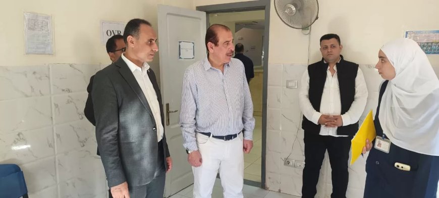 نائب وزير الصحة يرصد ملاحظات في منشآت صحية أثناء جولته ببني سويف ويحدد مهلة 30 يومًا لتلافيها