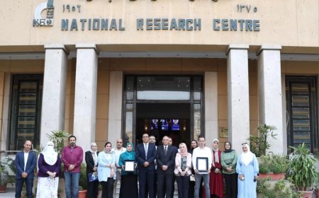 إنتصار جديد..لقومى للبحوث  حصوله على شهادة الايزو فى مجالات مختلفة .. ويتصدر الجهات البحثية فى  التحقق  من حسابات البصمة الكربونية