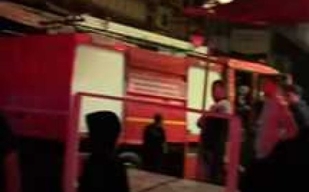 السيطرة على حريق محدود بشارع الحميدي نتيجة سوء الأحوال الجوية في بورسعيد