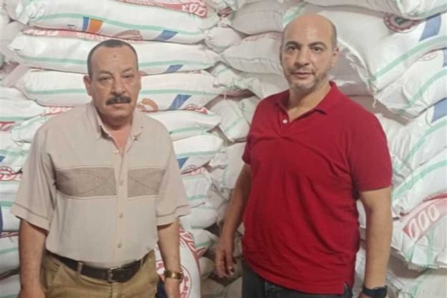 ضبط 10 أطنان دقيق فاخر مجهول المصدر في مركز فاقوس بـ الشرقية