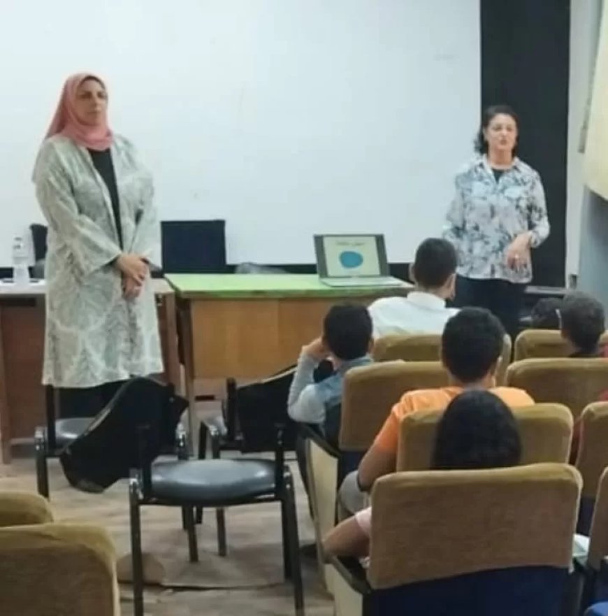 وجبتى متكاملة محاضرة فى صالون إبن الهيثم  ضمن برنامج  يتبناه قومى البحوث  لدعم الوعى الصحى لدى النشىء