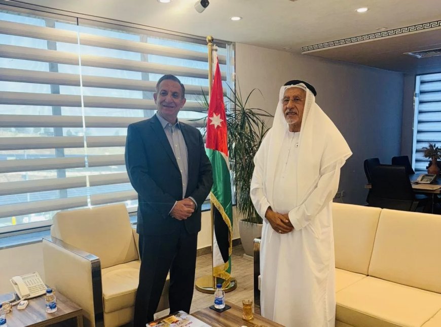عبد الوهاب البخاري زائد يبحث مع وزير الزراعة الأردنى استعدادات تنظيم المهرجان الدولى للتمور بعمان