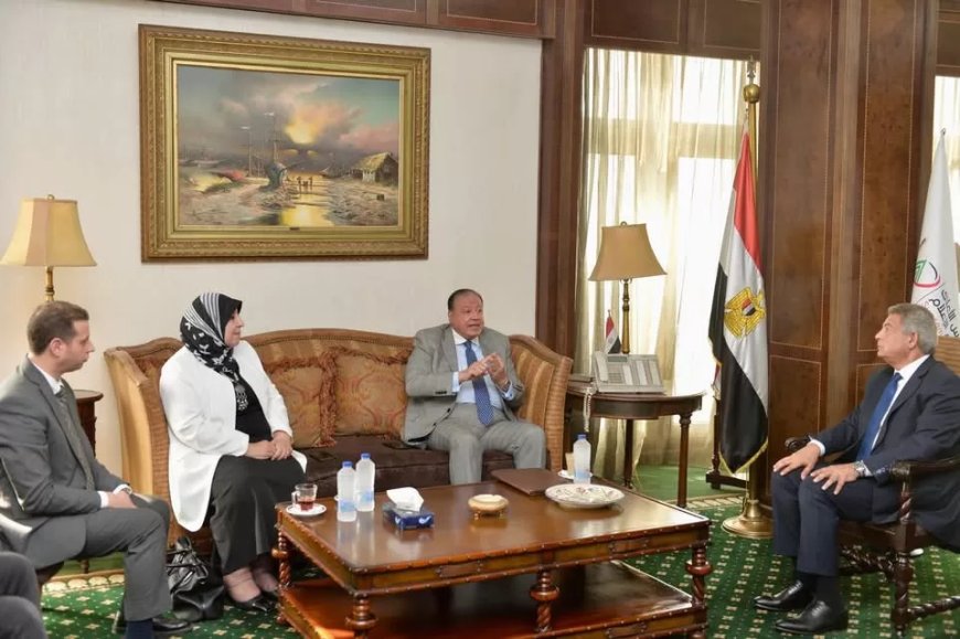 رئيس الأعلى للإعلام يستقبل رئيس جهاز الملكية الفكرية لبحث سبل التعاون المشترك