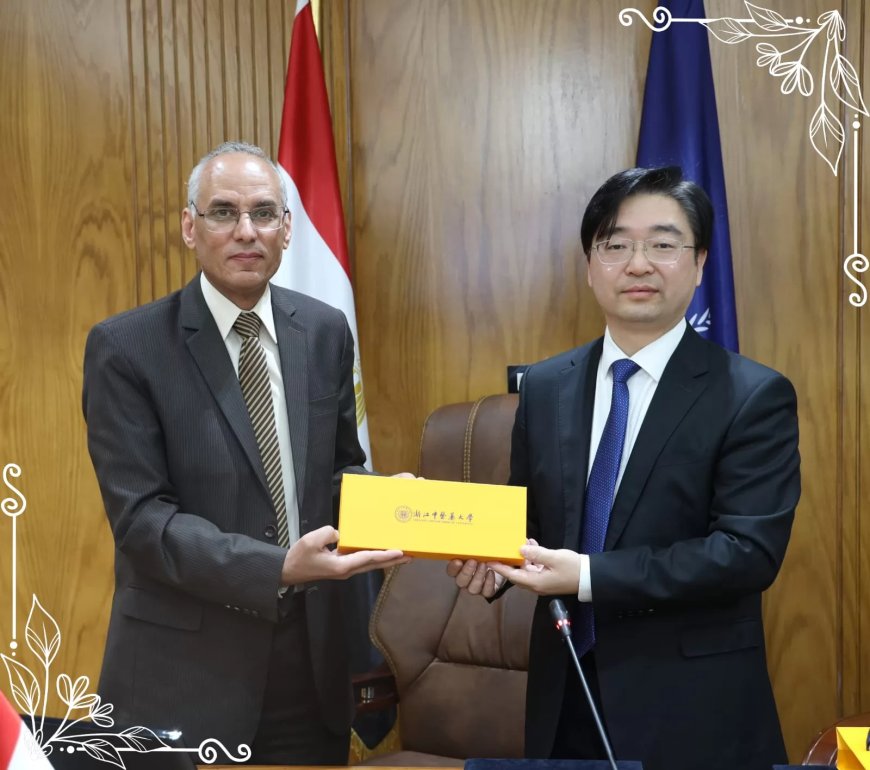 بروتوكول تعاون بين قومي البحوث وأكاديمية جينهوا بجامعة تشجيانغ الطبية الصينية