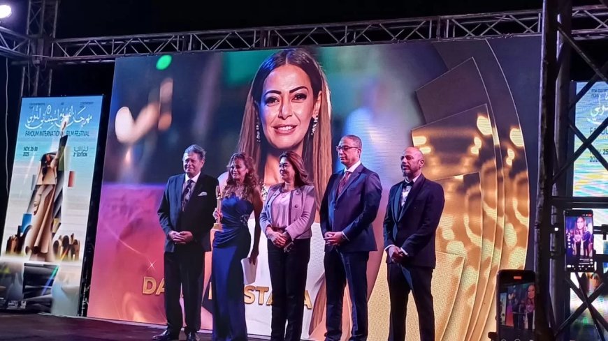 وزيرة البيئة ومحافظ الفيوم يشهدان حفل افتتاح مهرجان الفيوم لسينما البيئة