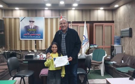 مركز شباب مدينة قنا يكرم “أسو” بعد تتويجها بالذهبية في بطولة الجمهورية للتايكوندو لقطاع الصعيد