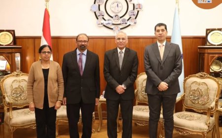 القومى للبحوث  يستقبل وفدًا من جامعة ويست فرجينيا الأمريكية